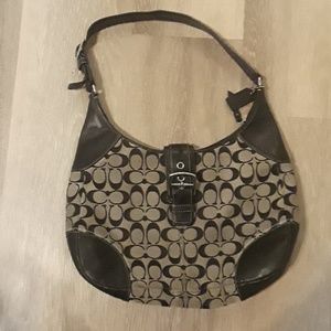 Coach monogram purse